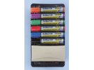 תמונה של מוצר טוש מחיק Artline 517 - ערכה של 6 צבעים ראש עגול + מחק
