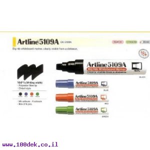 טוש סימון ארטליין מחיק עבה  5109A artline כחול