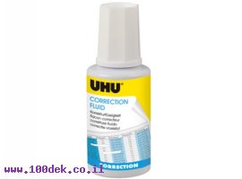 תמונה של מוצר טיפקס UHU בקבוקון של 20 מ"ל - מברשת