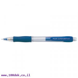 עיפרון מכני פיילוט Pilot H-185 סופר גריפ, גוף כחול - 0.5 מ"מ