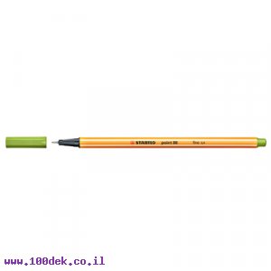 עט סטבילו פוינט 88 ירוק תפוח 88/33