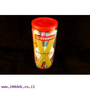 עט סטאבילו פוינט 88 מיני 18 יחידות בפחית XTREME