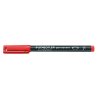 טוש לא מחיק STAEDTLER Lumocolor (F) 318-2 - אדום