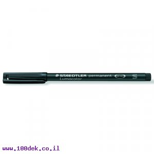 טוש לא מחיק STAEDTLER Lumocolor (S) 313-9 - שחור