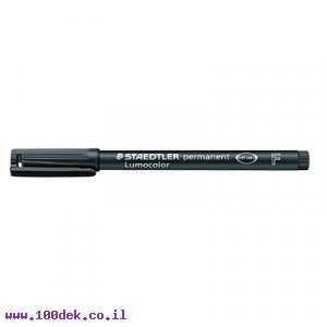 טוש לא מחיק STAEDTLER Lumocolor (F) 318-9 - שחור