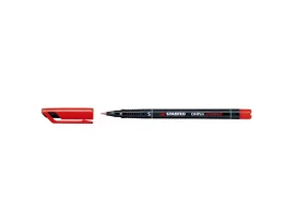 תמונה של מוצר טוש לא מחיק לשקפים STABILO 841/40 S - אדום