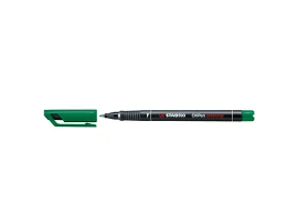תמונה של מוצר טוש לא מחיק לשקפים STABILO 481/36  S - ירוק