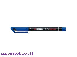 תמונה של מוצר טוש לא מחיק לשקפים STABILO 842/41 F - כחול