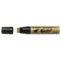 טוש סימון Pilot (פיילוט) SC-G MF (ראש רחב מאוד) - זהב