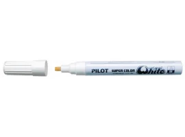 תמונה של מוצר טוש סימון Pilot (פיילוט) W-B CS I (ראש רחב מאוד) - לבן