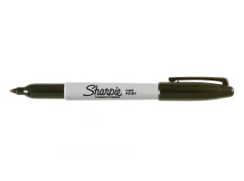 תמונה של מוצר טוש לא מחיק Sharpie ראש F - שחור