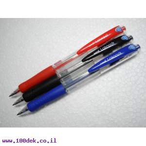 עט UNI BALL קריסטל 0.5 SN-100 כחול 12 יח