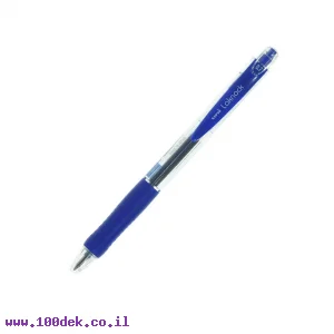 עט כדורי עם לחצן UNI-BALL LAKNOCK SN-100 - כחול 0.7 מ"מ