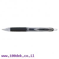 עט ג'ל עם לחצן UNI-BALL Signo 207 - שחור 0.7 מ"מ