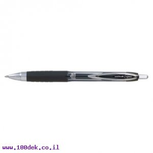 עט ג'ל עם לחצן UNI-BALL Signo 207 - שחור 0.7 מ"מ