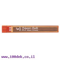 חודים (עופרת) לעיפרון מכני, פיילוט Pilot PPL-5-HB, עובי 0.5 מ"מ