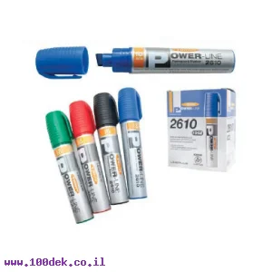 טוש לא מחיק ג'מבו 100 LinePlus (ליין פלוס) דגם 2610  - אדום