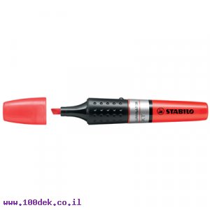 טוש הדגשה (מרקר) stabilo לומינטור 71/40 - אדום