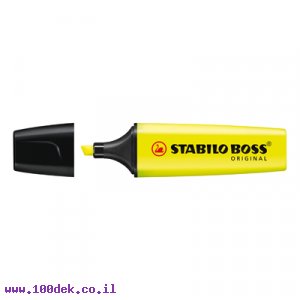 טוש הדגשה (מרקר) STABILO 70/24 - צהוב