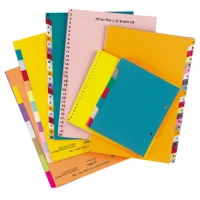 חוצץ דירוג א-ב קרטון מנילה - פוליו