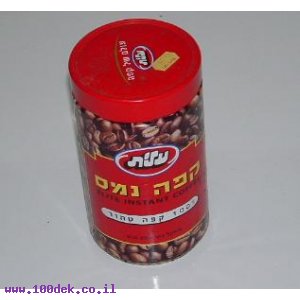 קפה נמס עלית 200 גר אריזה מתכת  פח