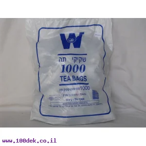 תה   ויסוצקי  שקית 100 יחי באריזה ניילון