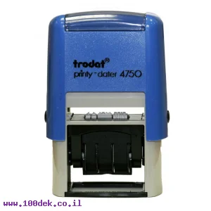 חותמת TRODAT תאריכון דגם 4750