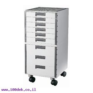 עגלה 2 קומות בנויה 2 קומות + גלגלים ובסיס