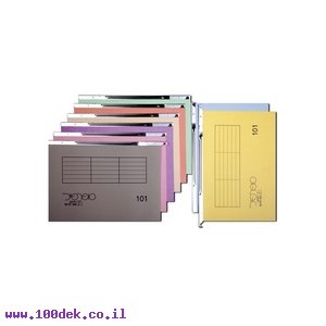 תיק תליה סופר פייל 101 כולל מתלה - 25 יחידות - בז'