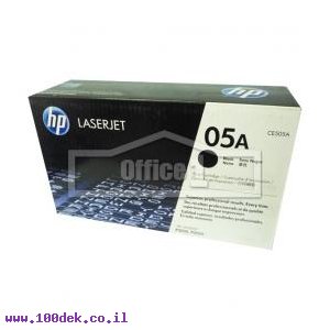זוג טונרים HP P-2035 A מקור CE505-D