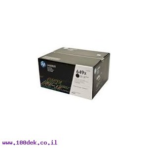 זוג טונרים שחור CP-4525 מקורי CE260-XD