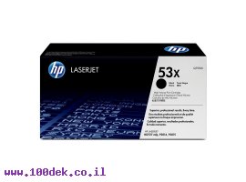 תמונה של מוצר טונר HP Q7553X/53X שחור - מקורי