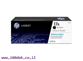 תמונה של מוצר טונר HP CF217A/17A שחור - מקורי