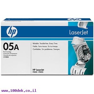 טונר HP P-2035 מקורי CE505A