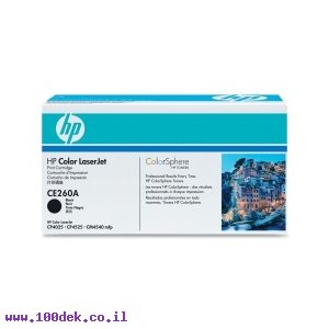 טונר שחור CP-4525 מקורי CE260A HP