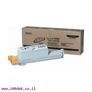 טונר צהוב 106R01220 Xerox Ph-6360 מקורי