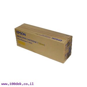טונר EPSON צהוב C900 AcuL מקורי S050097 אפסון