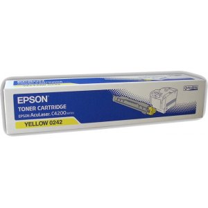 טונר צהוב EPSON C4200 AcuL מקורי S050242 אפסון