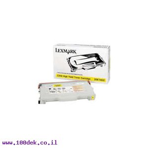 טונר LEXMARK  צהוב C 510   HYמקורי