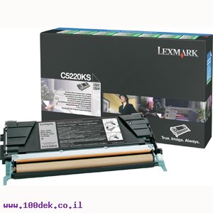 טונר LEXMARK  שחור C522/524 מקורי