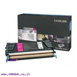 טונר לקס מרק  522/524  אדום  LEXMARK   מקורי