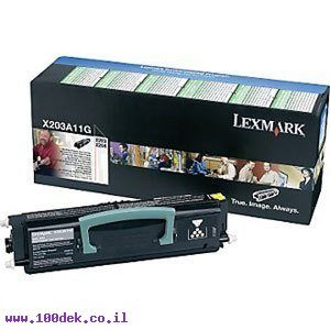 טונר לקסמרק X-203/204 LEXMARK  מקורי