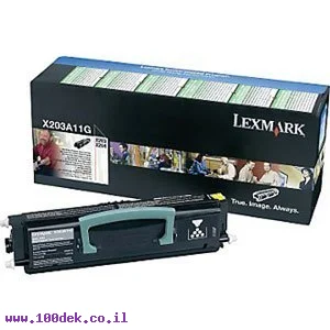 טונר לקסמרק X-203/204 LEXMARK  מקורי