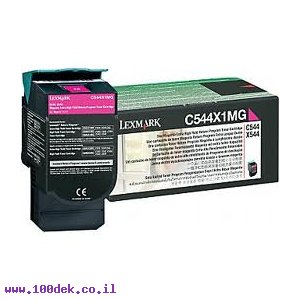טונר לקסמרק מגנטה C544/X544 מקורי