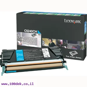 טונר ציאן לקס מרק  LEXMARK 524 C מקורי