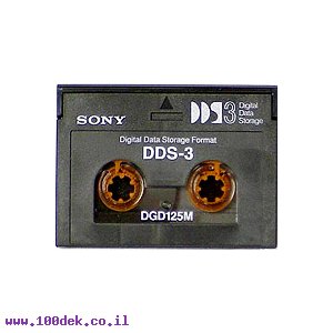 קלטת גיבוי  SONY 4MM  125M  DDS3