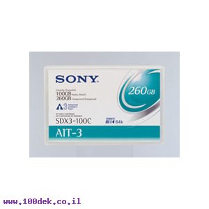 קלטת גיבוי SONY SDX3-100C 64K