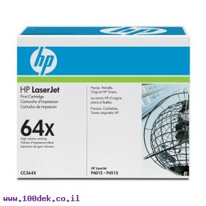 טונר HP תואם שחור CC364X HP 64X