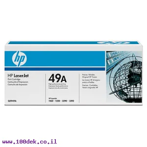טונר תחליפי 1160 Q5949A  HP 49A שחור