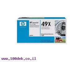 תמונה של מוצר  טונר HP 1320 תחליפי שחור 49X